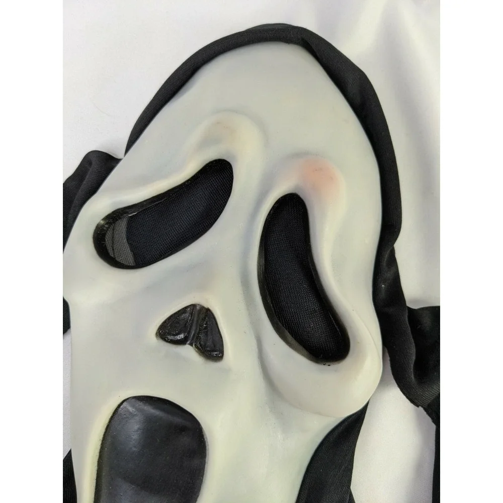 Scream Ghost Mask‎ Glow in the Dark Hood Easter Unlimited Inc